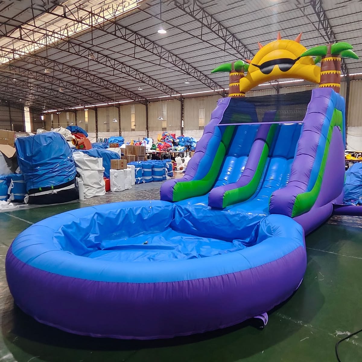 water slide